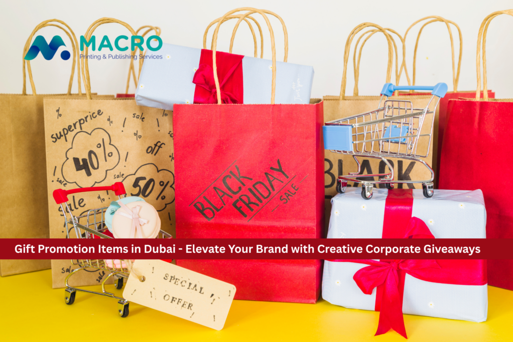 gift promotion items in Dubai